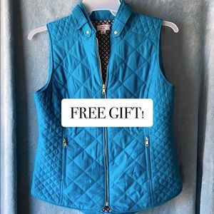 Blue Crown & Ivy Vest - FREE GIFT W/ PURCHASE